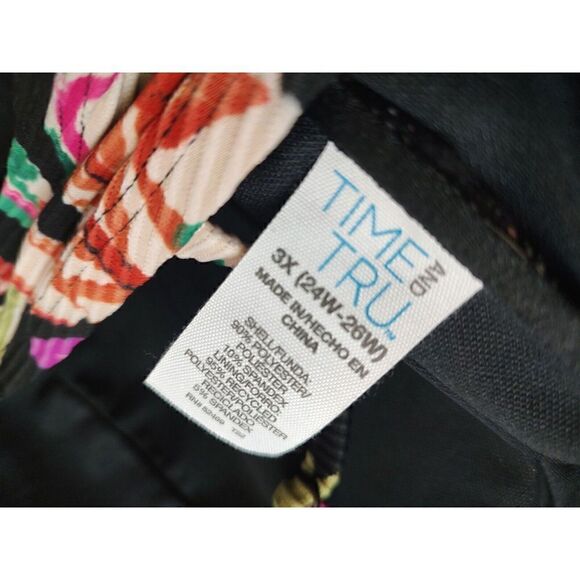 NEW Women’s Size 3XL Time and Tru Bikini Swim Top & Bottoms Vacay Swimsuit - Picture 10 of 11